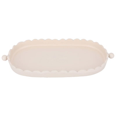 طوفرية بلاستيك السيف غاليري، بيضاوي - أبيض product image 1