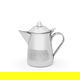 Steel Maxima milk pot, 2 litres, engraved - silver product image 1