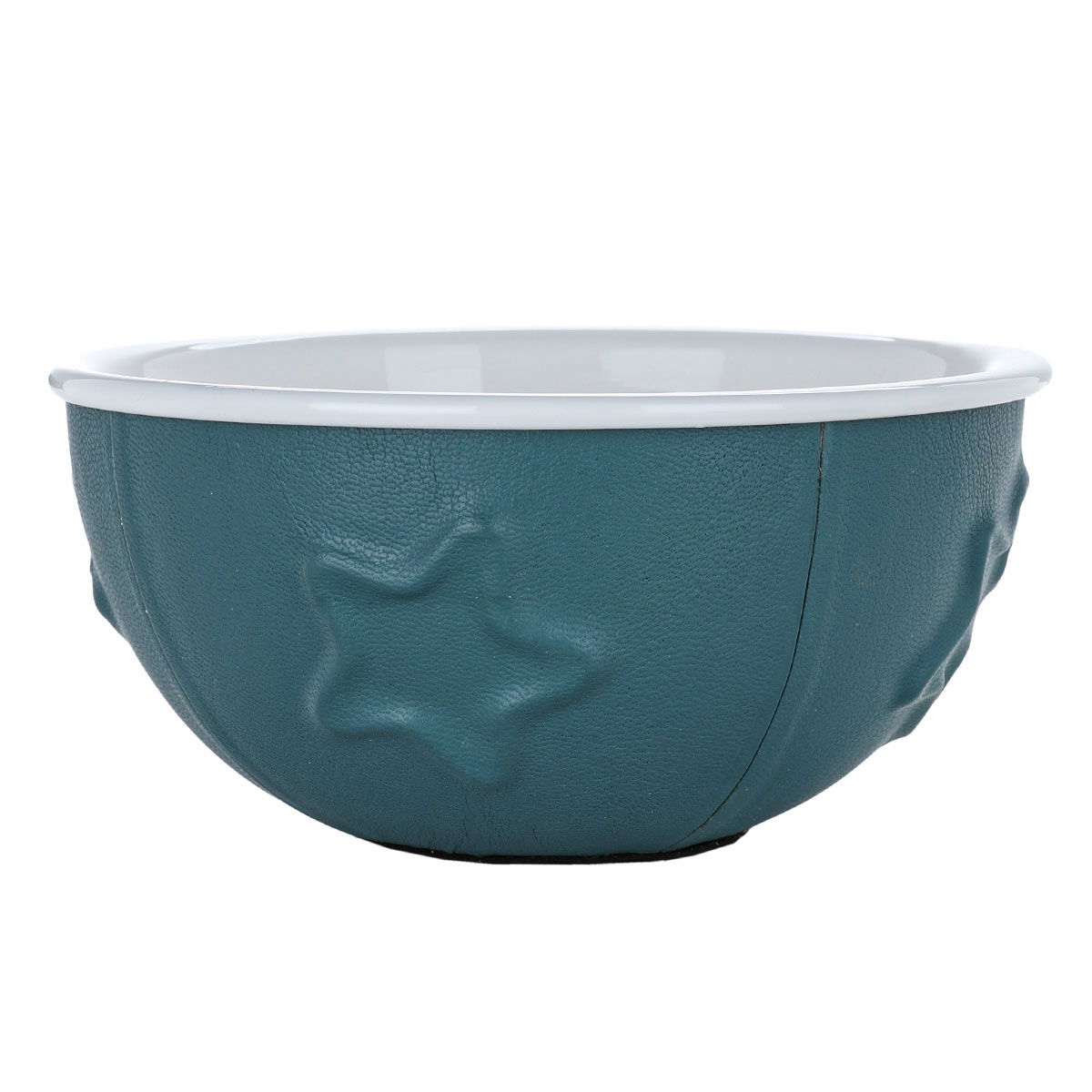Al Saif Gallery porcelain bowl, 17x17x9 cm, with base - blue product image