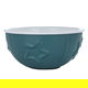 Al Saif Gallery porcelain bowl, 17x17x9 cm, with base - blue product image 1