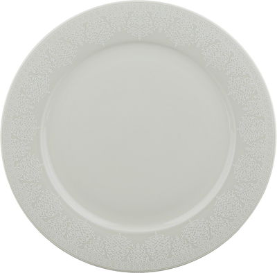 Al Saif Gallery Porcelain Dinnerware Set, 24 Pieces, Embossed, Round - White product image 4