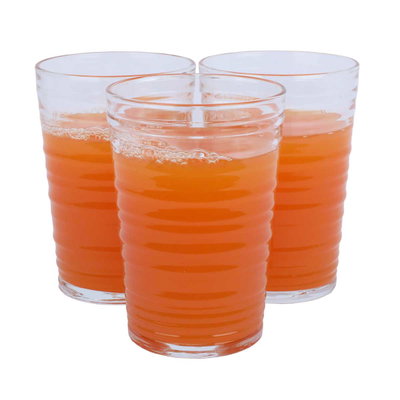 طقم كاسات زجاج السيف غاليري، 3 قطع - شفاف product image 1