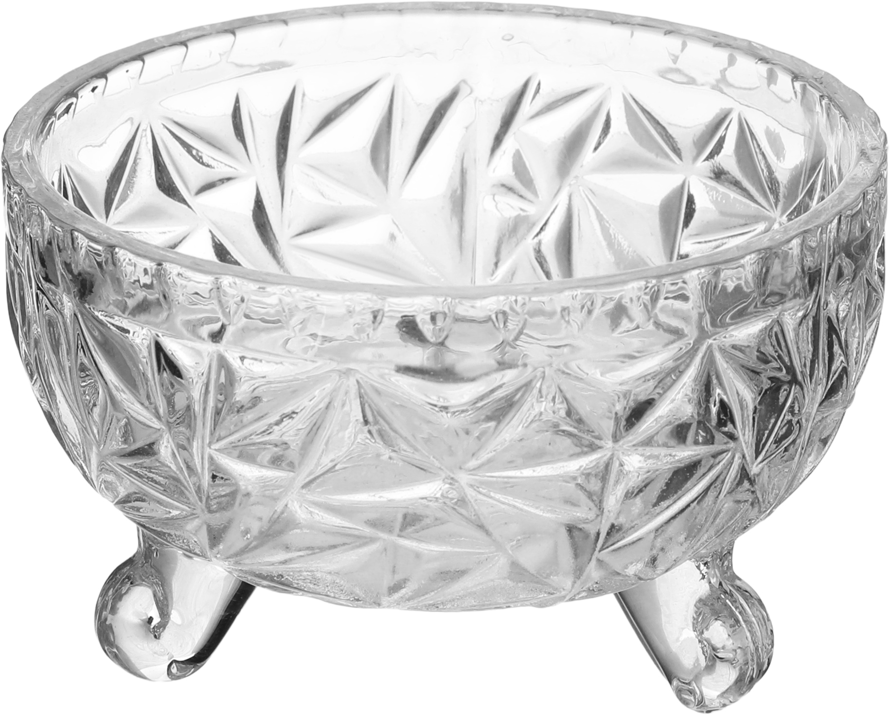 Max Glass Sugar Bowl with Lid, 12x12x9.8 cm - Clear product image 2