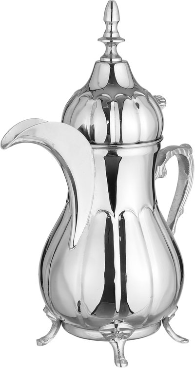 طقم دلة قهوة وإبريق ستانلس استيل السيف غاليري، 2 قطعة - فضي product image 8