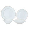 Al Saif Gallery Porcelain Dinner Set, Round, 24 Pieces - White product image 1