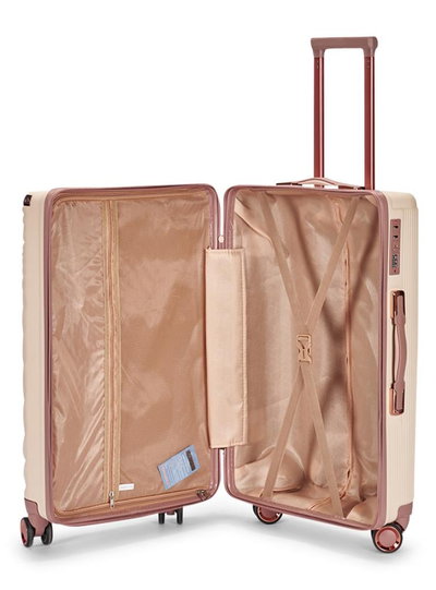 LIMRA Luggage Set, 4 Wheels, 6 Bags, Zipper Closure, 360° Rotating, WM-150 - Rose Gold Beige product image 3