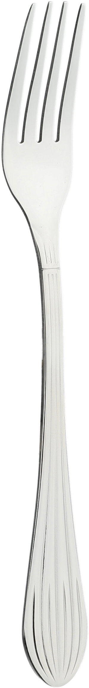 طقم شوك طعام ستانلس ستيل السيف غاليري, 6 قطع، مخطط - فضي product image 2