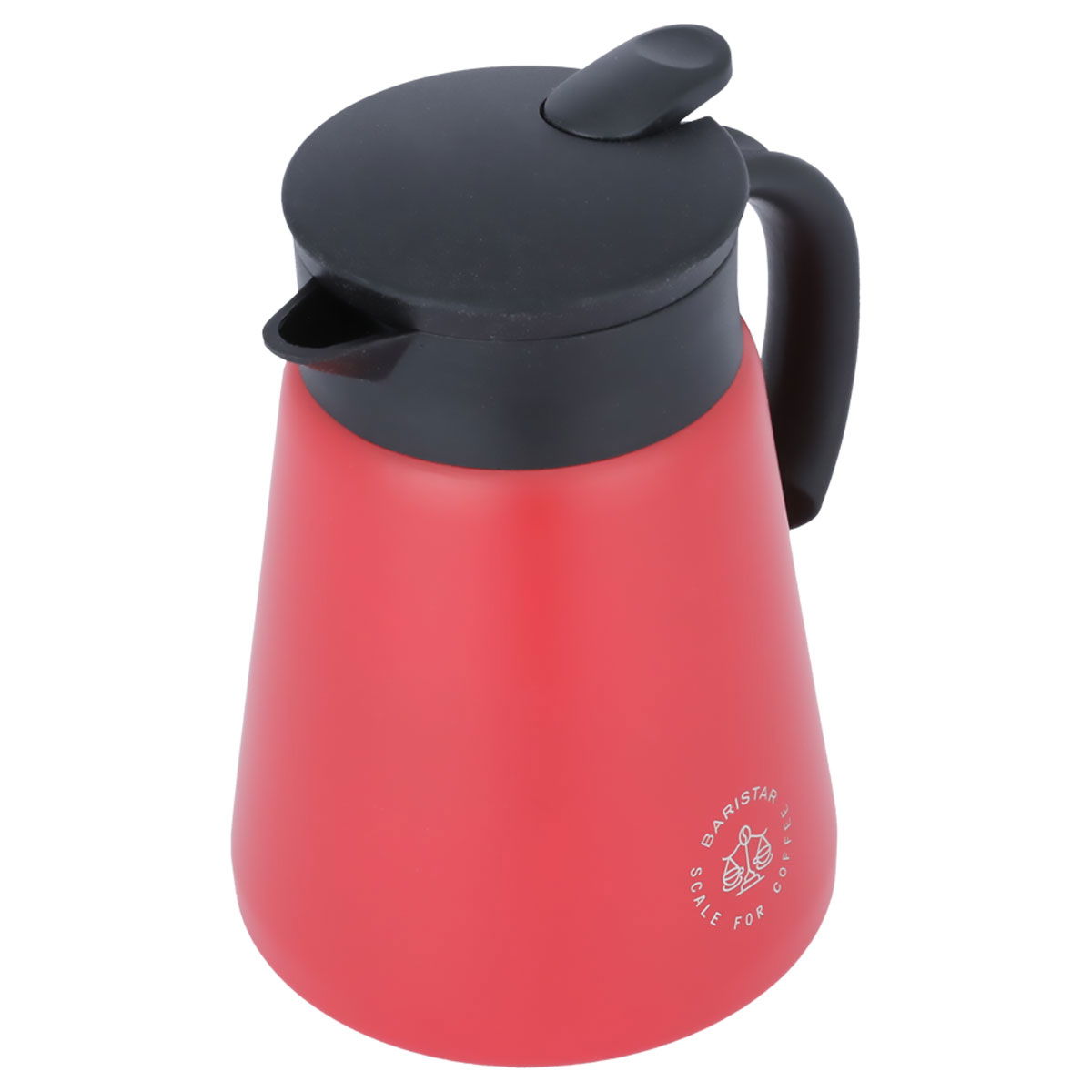 ترمس باريستار، 880 مل، ضغاط، حافظة داخلية استيل، هيكل خارجي استيل - أحمر product image 2