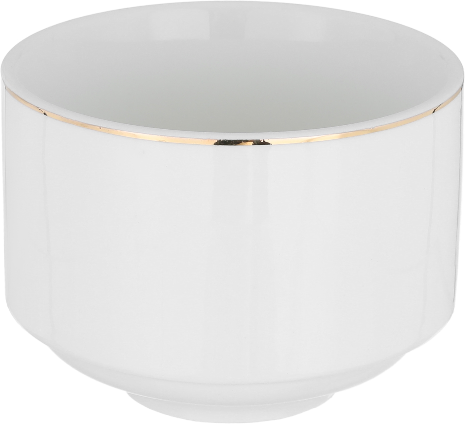 One More Porcelain Soup Set with Stand, 16 Pieces - White Gold product image 5