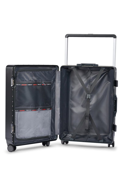 Limra LMA-1903 Polycarbonate Luggage Set, 2 Sizes, 4 Wheels - Dark Grey product image 7