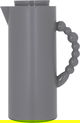 Al Saif Gallery Royal 7 thermos glass, 1 liter, plastic outer shell - Cappuccino product image 1
