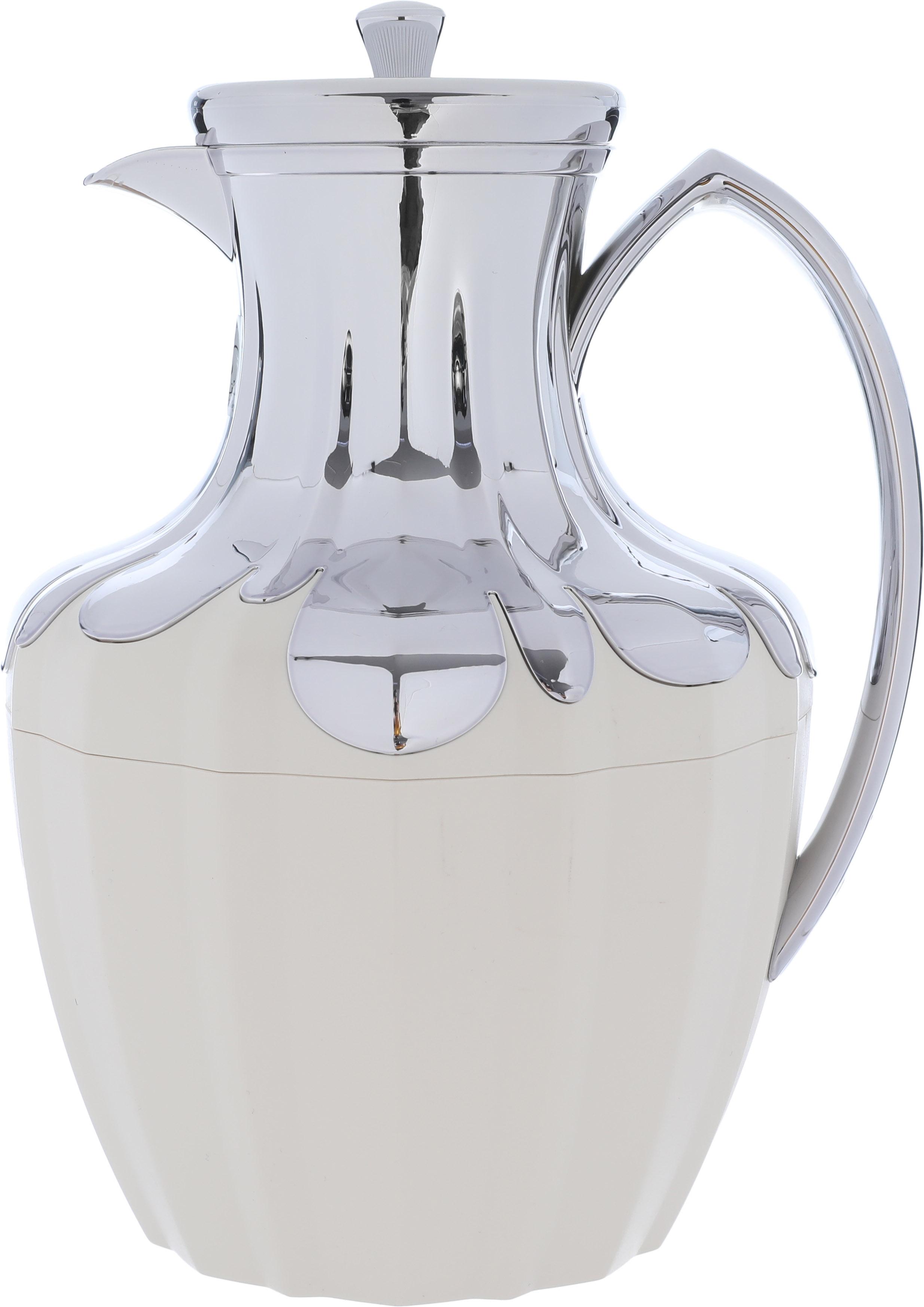Everest Shaden Thermos, 1 liter, thermal glass inner shell, plastic outer shell - silver product image