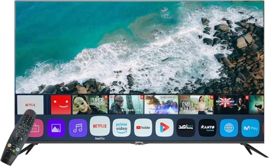 تلفزيون سمارت جي في سي برو، 70 بوصة، 4K، ريموت ماجيك، نظام ويب اوس، ريسيفر داخل، حامل جداري مجانا، 70GW6100 - اسود product image