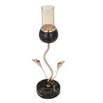 حامل شمعة كروم السيف غاليري - أسود رخامي product image 2
