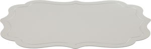 Al Saif Gallery Leather Tablecloth, 45x30 cm - Off White product image