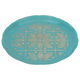 Al Saif Gallery Glass Serving Plate, 32X32X2.5 Cm - Turquoise product image 2