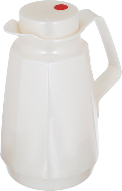 Rotpont thermos, 1 liter, glass inner container, plastic outer shell - white product image 4