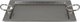 طقم صواني تقديم استيل الجهوري، 3 قطع - فضي product image 4