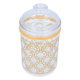 طقم علب بلاستيك السيف غاليري، 3 قطع، منقوش ذهبي - شفاف product image 3