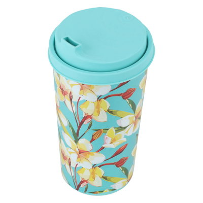 كوب زهرة بلاستيك السيف غاليري، 470 مل، غطاء أخضر - ملون product image 3