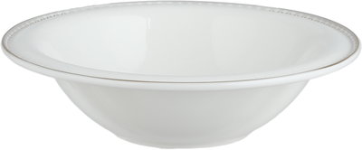 طقم تقديم سفرة بورسلان السيف غاليري، 65 قطعة - أبيض ذهبي product image 11