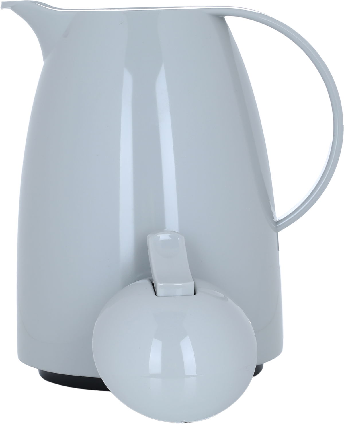 Deepa thermos, 1 liter, thermal glass inner container, plastic outer shell - light grey product image 3
