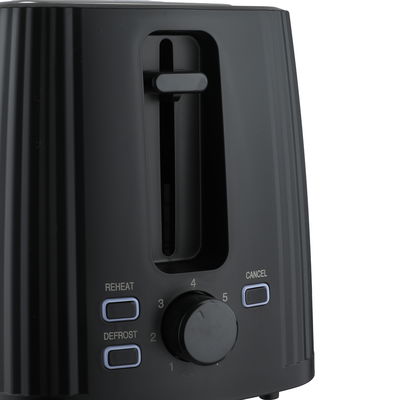 توستر استيل إديسون، 930 واط، شريحتين، ST-256 - اسود product image 3