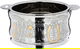 Steel Al Saif Gallery Zomorroda food container, 2500 ml, gold-silver pattern product image 3