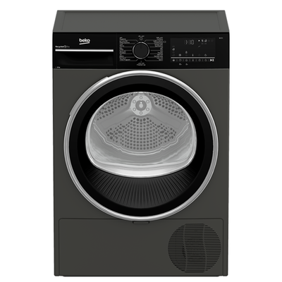 مجفف ملابس بيكو، 10 كجم، 15 برنامج، انفرتر، DC10MSA - اسود product image 3
