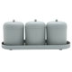 طقم علب مع طوفرية استيل السيف غاليري، 4 قطع - رمادي product image 2