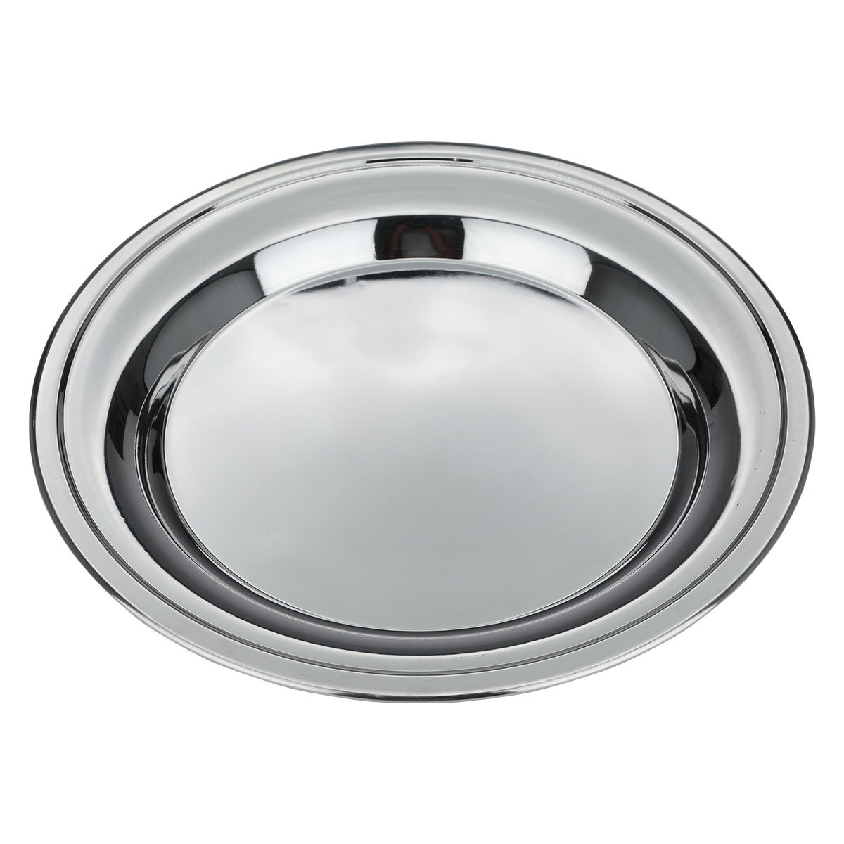 Steel Al Saif Gallery, 45 cm, round - silver product image