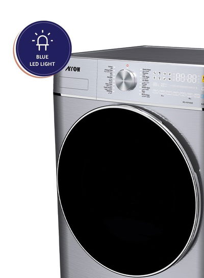 Arrow RO-10FWMS Automatic Washing Machine, 10 kg, Drying Capacity 6 kg, 1400 RPM, Front Loading, Inverter - Silver product image 5