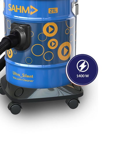 مكنسة برميل سهم، بقوة 2000 واط، 21 لتر، SHM-21VSY - ازرق اسود product image 9