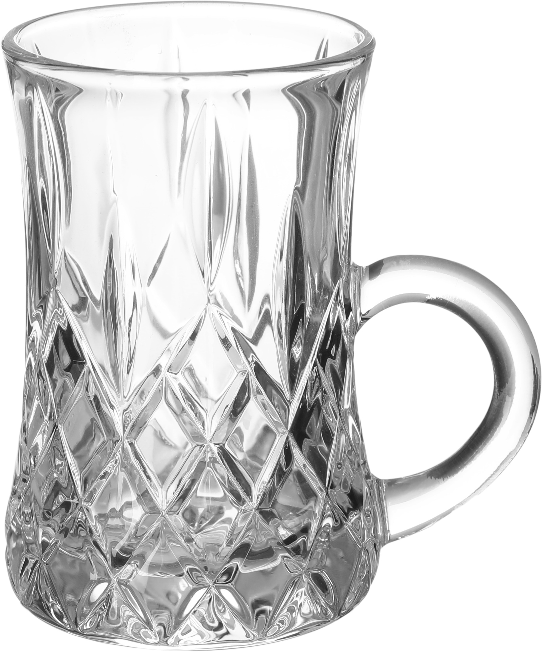 بيالات زجاج السيف غاليري ماكس، بنقش، 6 قطع - شفاف product image 2