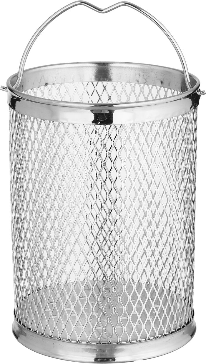 Hacshever Stainless Steel Frying Pan, Jug Shape, with Strainer, 2 L - Silver product image 4