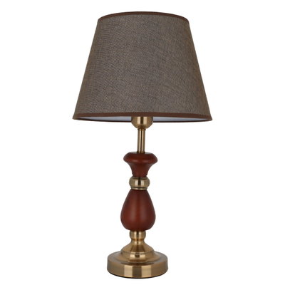 Al Saif Gallery Steel Table Lamp - Golden Brown product image 1