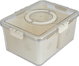علبة تخزين أكريليك السيف غاليري، 30x24x14 سم، غطاء، مستطيل، 2 خانة - شفاف product image 2