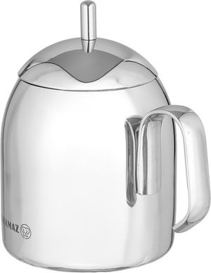 Korkmaz Dropa Stainless Steel Teapot, 0.7 Liter - Silver product image 2