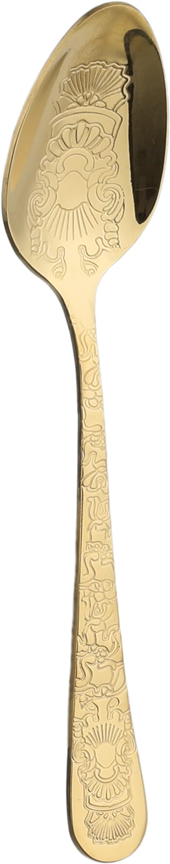 طقم ملاعق شاي استيل السيف غاليري، 6 قطع، منقوش - ذهبي product image 2