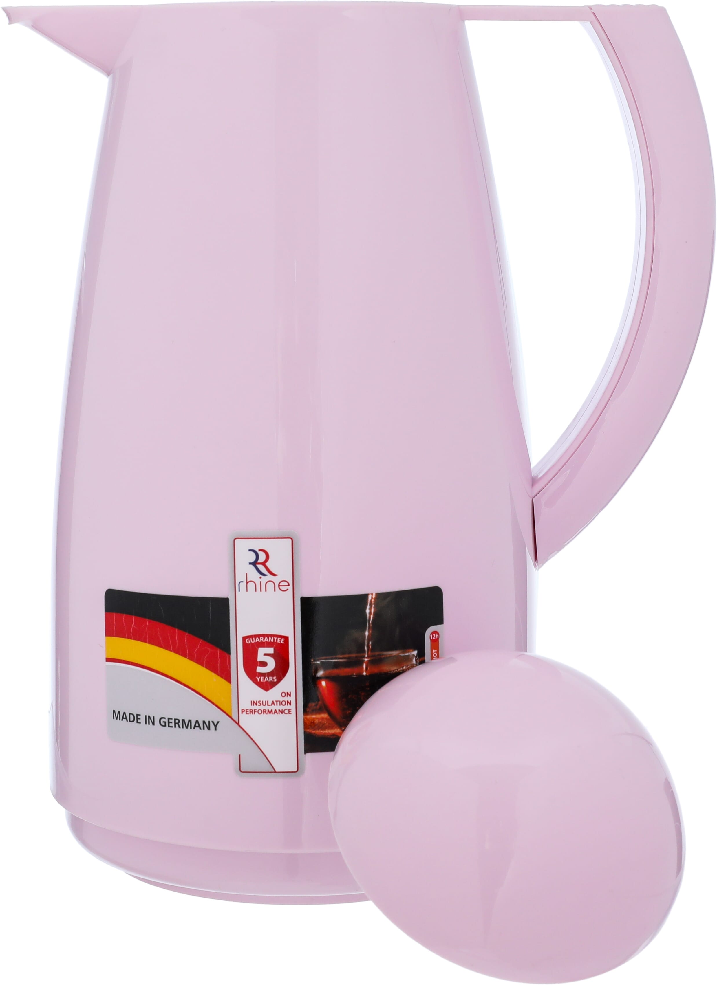 ترمس ماركوتيك الراين، 1 لتر، حافظة داخلية زجاج، هيكل خارجي بلاستيك - وردي product image 4