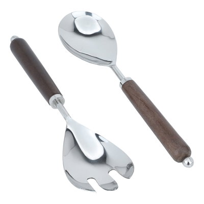 طقم ملاعق خدمة استيل السيف غاليري، 2 قطعة - بني product image 1