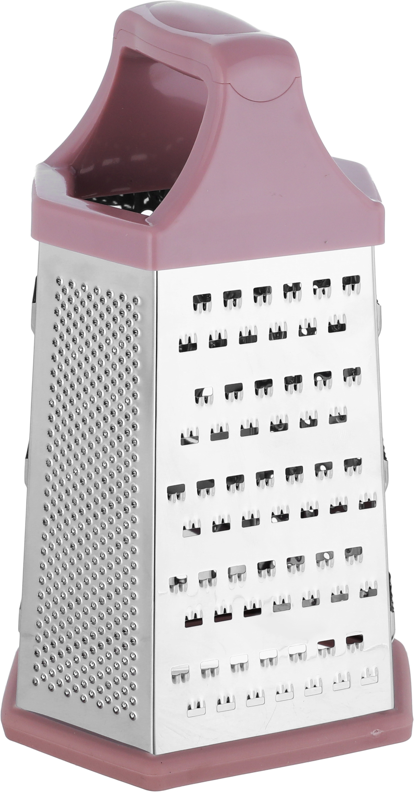 Al Saif Gallery Steel  grater, 6 faces - silver and rose product image 4