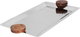 TofariaAl Saif Gallery steel presentation, 50.5 x 26 x 3.5 cm, rectangle, wooden handle - silver product image 2