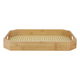 Al Saif Gallery wooden tofa, 38 x 27 x 5 cm, bamboo - beige product image 2