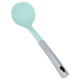 Alsaif Gallery Silicone Soup Ladle, Steel Handle - Green product image 1