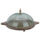 إستاند حلا خشبي السيف غاليري، 18 × 27 × 35، بغطاء زجاجي - بني product image 1