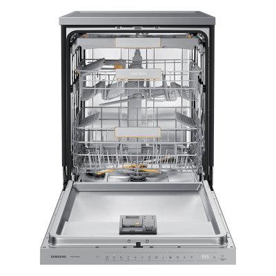 غسالة صحون سامسونج، 14 مكان، 9 برامج، DW60BG850FSLYL - فضي product image 4
