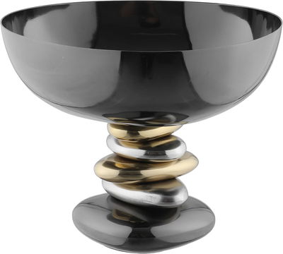 AlSaif Gallery Stainless Steel Serving Platter, 14 x 11 x 12 cm, Stainless Steel Lid - Glossy Black product image 2