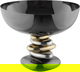 صحن تقديم استيل السيف غاليري، 14×11×12 سم، غطاء استيل - اسود لامع product image 2