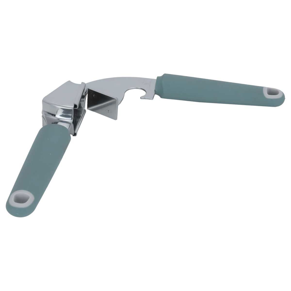 Al Saif Gallery Steel Garlic Press, with Silicone Handle - Green product image 2